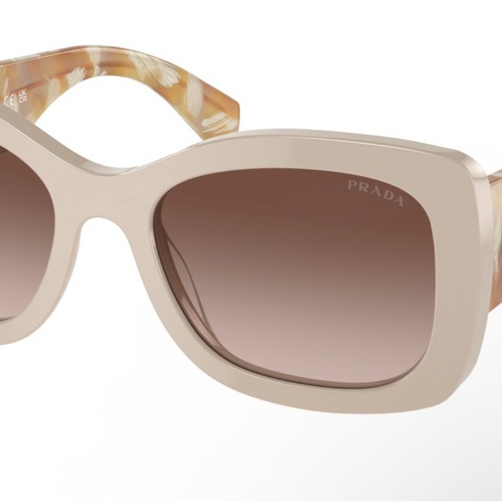 Prada Cream Sunglasses A08S